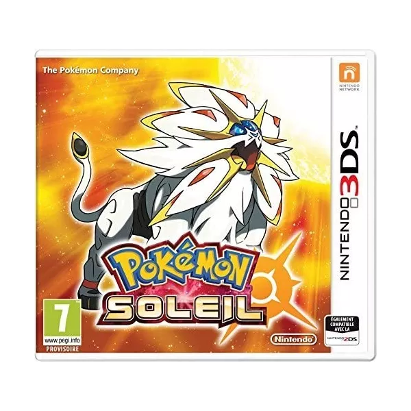 Pokémon : Soleil - édition fan édition limitée 3DS