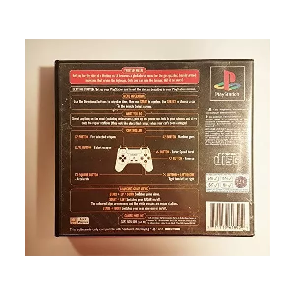 Twisted Metal PS1