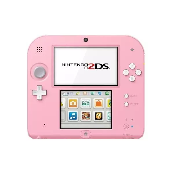 Console Nintendo 2DS - rose/blanc + La Nouvelle Maison du Style 2 Préinstallé