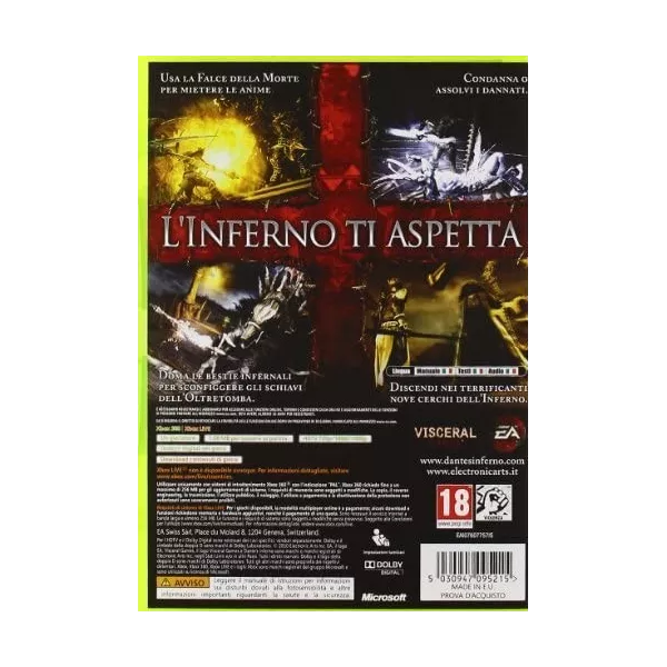 DANTE S INFERNO Xbox 360