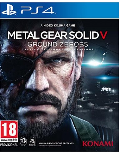 Metal Gear Solid V : Ground Zeroes PS4