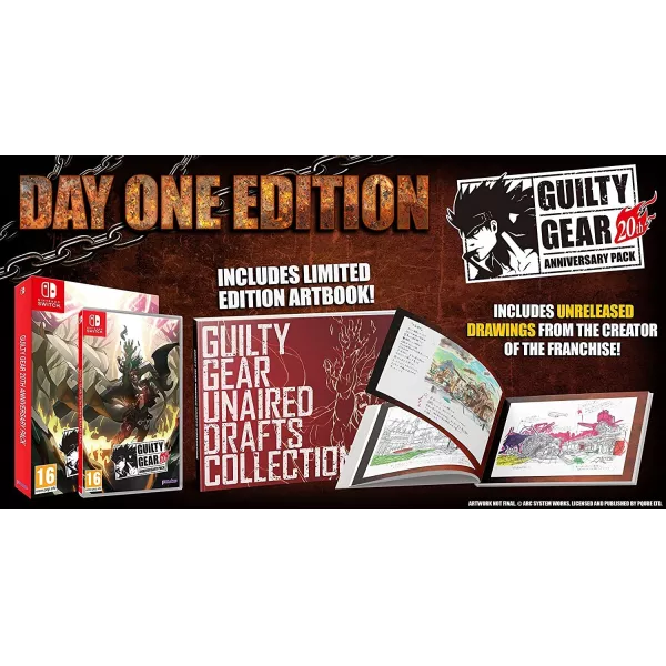 Guilty Gear 20th Anniversary - Day One Edition Switch