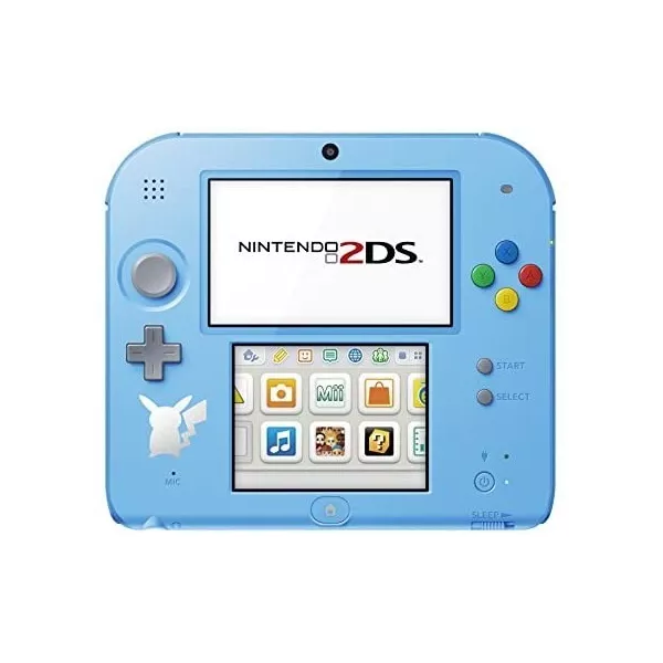 Console Nintendo 2DS : bleu + Pokémon Soleil Préinstallé - édition speciale