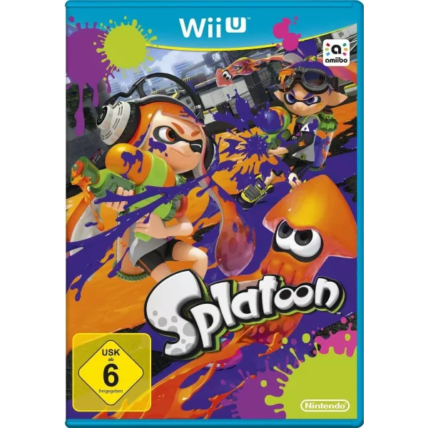 Console Nintendo Wii U 32 Go Pack Mario Kart 8 et Splatoon