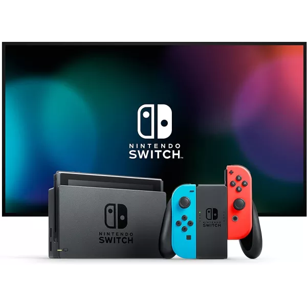 Console Nintendo Switch Néon Rouge et Bleu