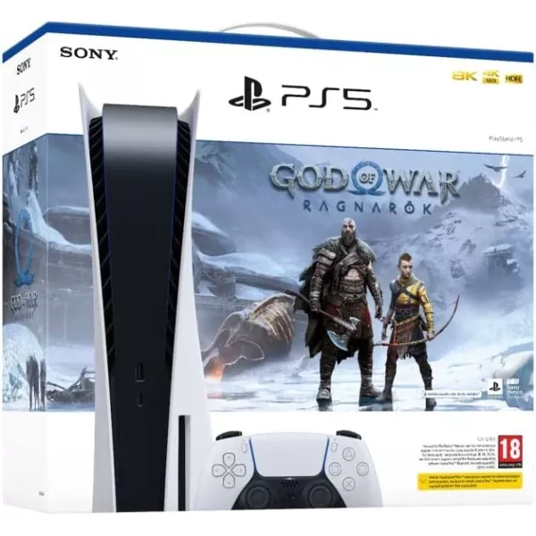 Pack PS5 Standard : Console PS5 +5 Jeux