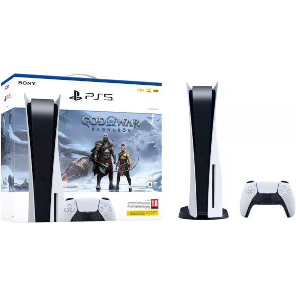 Pack PS5 Standard : Console PS5 +5 Jeux