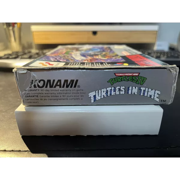 Teenage Mutant Hero Turtles IV Turtles in Times Super Nintendo