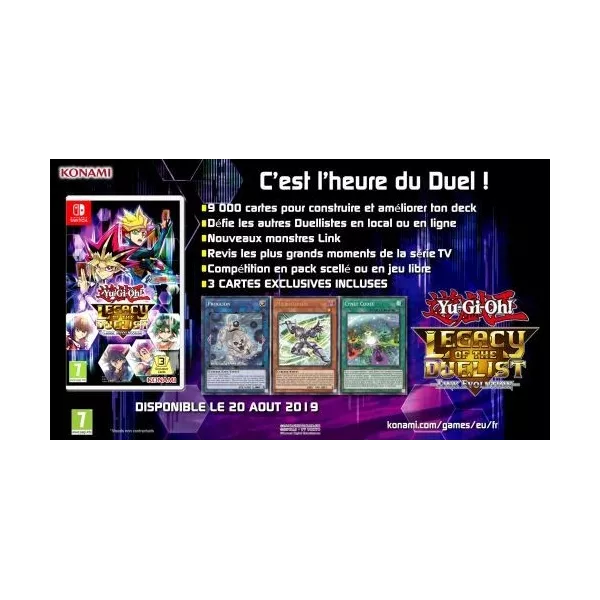 Yu-Gi-Oh! Legacy of the Duelist Link Evolution Nintendo Switch