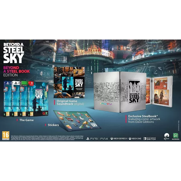 Beyond a Steel Sky - Steelbook Edition Nintendo Switch