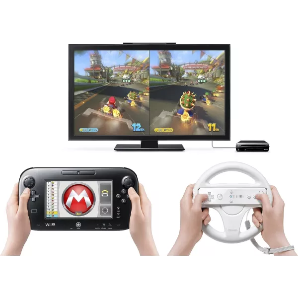 Console Nintendo Wii U 32 Go noire + Mario Kart 8 - premium pack