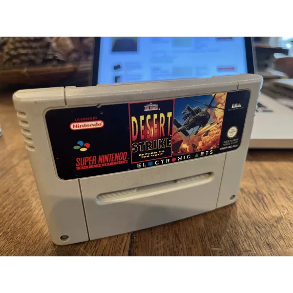 Desert Strike return to the gulf Super Nintendo