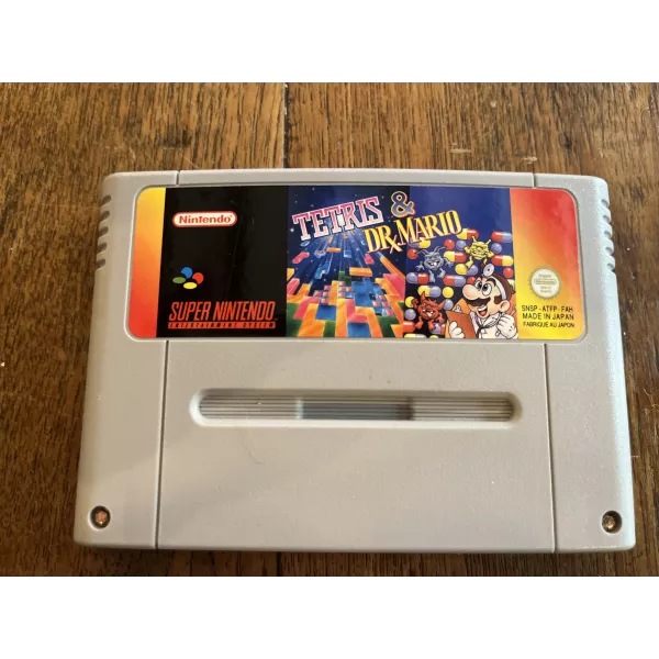 Tetris & Dr. Mario Super Nintendo