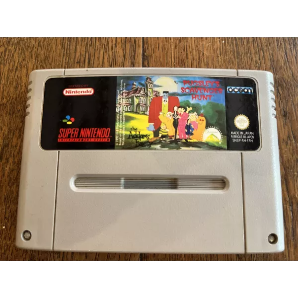 The Addams Family: Pugsley's Scavenger Hunt Super Nintendo