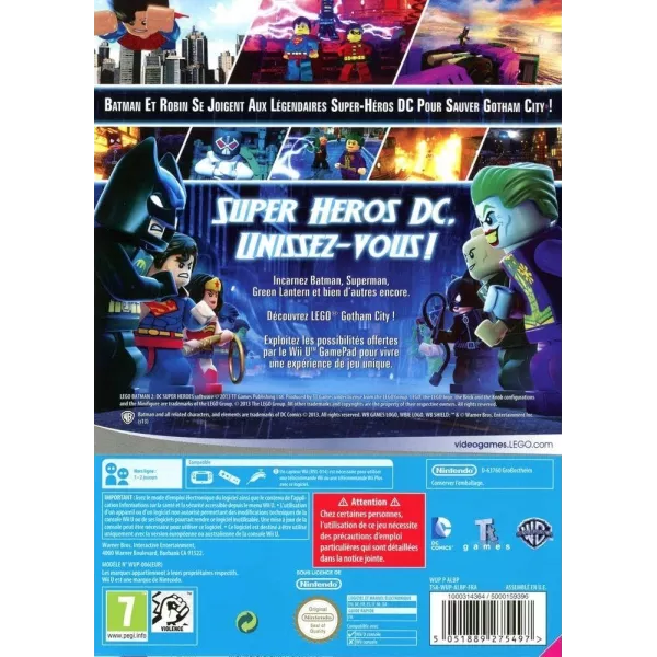 Lego Batman 2 : Dc Super Heroes Nintendo Wii U