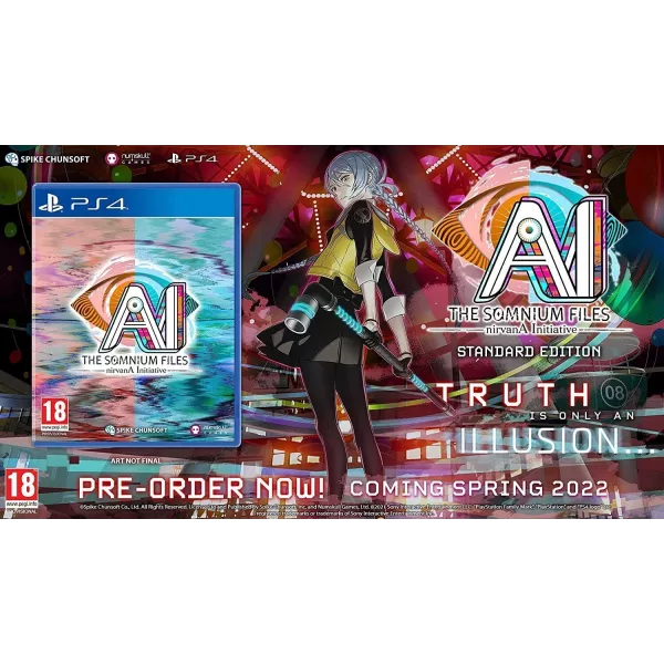 AI The Somnium Files NirvanA Initiative PS4