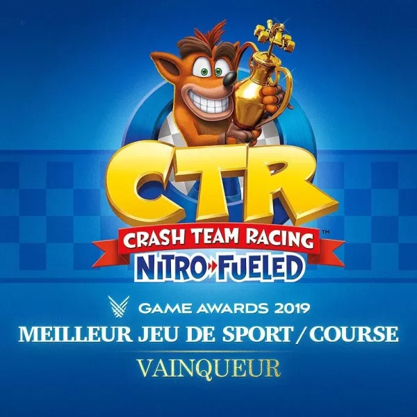 CTR Crash Team Racing Nitro-Fueled PS4