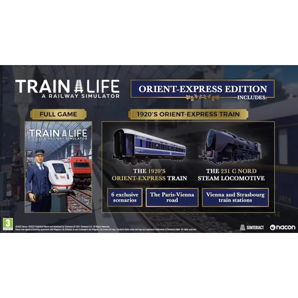 Train Life: A Railway Simulator - Orient Express Edition PS4