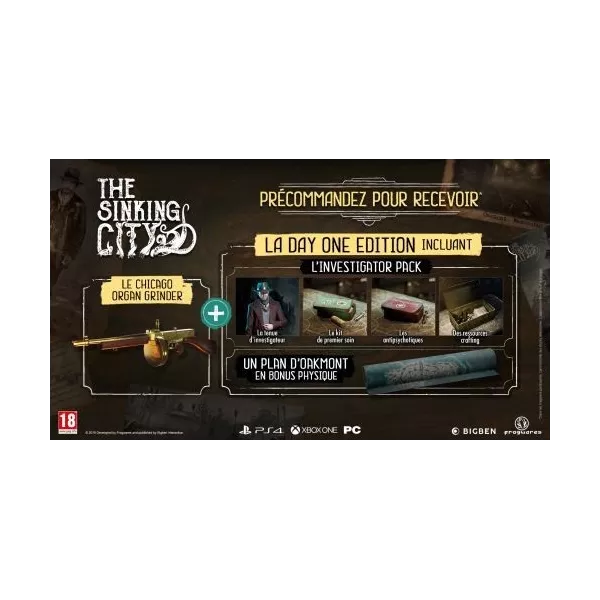 The Sinking City Day One Edition PS4