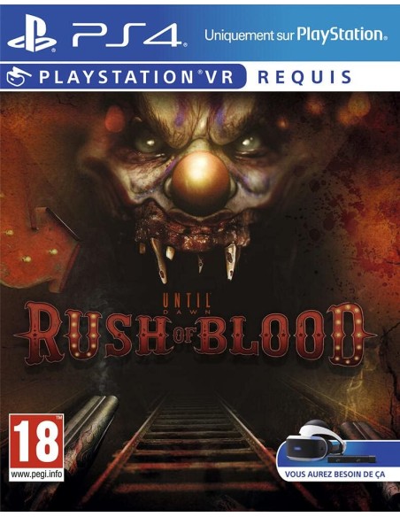 Until Dawn Rush of Blood VR PS4