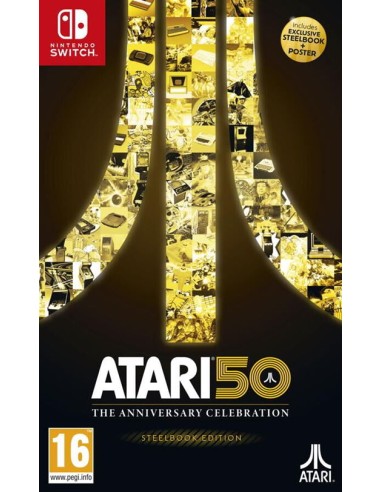 Atari 50: The Anniversary Celebration Steelbook Edition Nintendo Switch