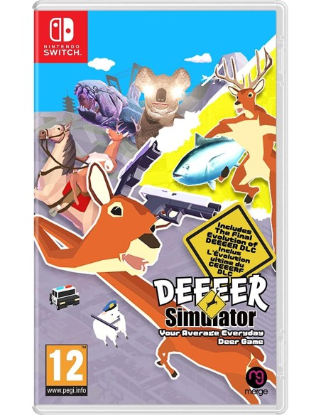 DEEEER Simulator Your Average Everyday Deer Game Nintendo Switch