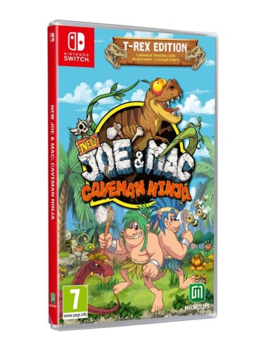 New Joe and Mac - Caveman Ninja - T-Rex Edition Nintendo Switch