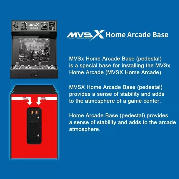 Base pour Borne d'arcade MVSX SNK NEO GEO