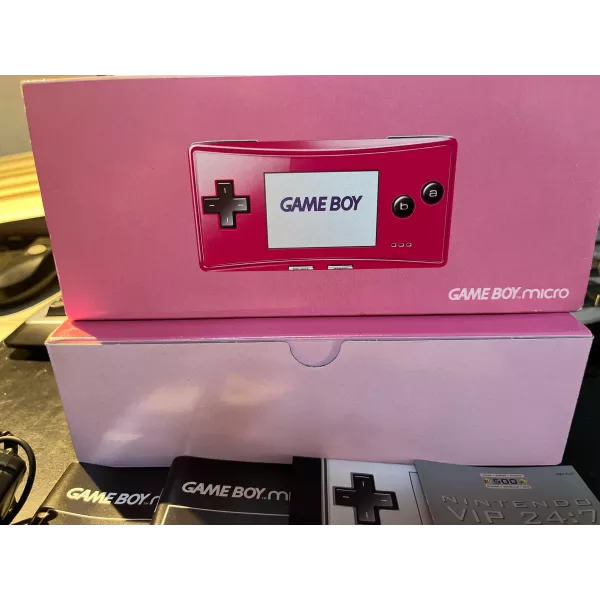 Nintendo Game Boy Micro Rose