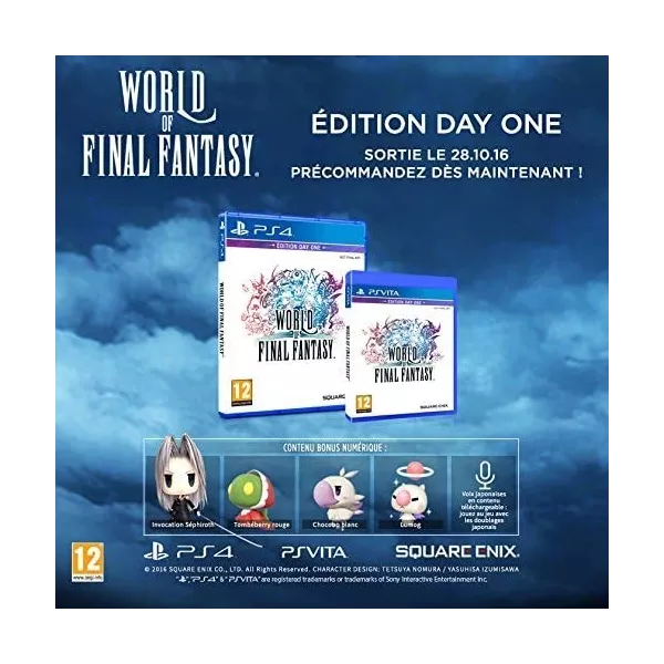 World Of Final Fantasy - édition day one PS4