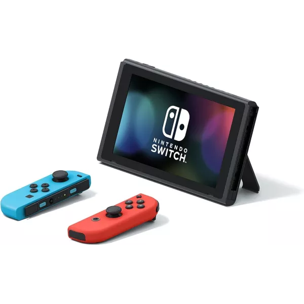 Console Nintendo Switch avec paire de Joy-Con sans fil Rouge et Bleu Neon V3