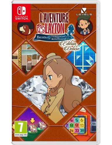 L'Aventure LaytonTM : Katrielle et la conspiration des millionnaires - Édition Deluxe Nintendo Switch