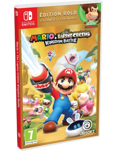 Mario + The Lapins Crétins Kingdom Battle - Edition Gold Nintendo Switch