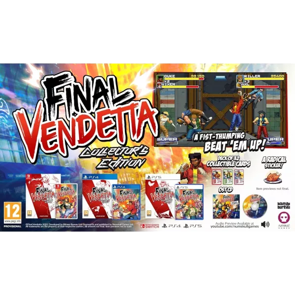 Final Vendetta Collector's Edition PS4