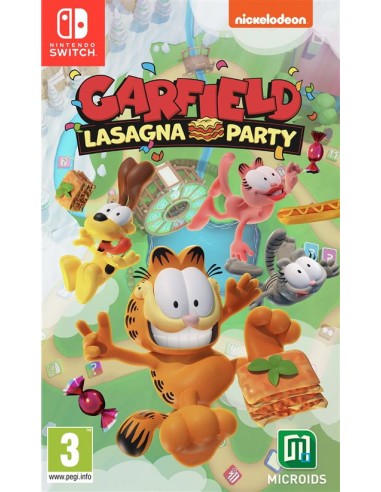 Garfield Lasagna Party Nintendo Switch