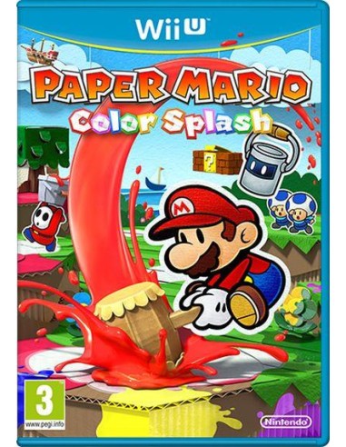 Paper Mario : Color Splash Nintendo Wii U