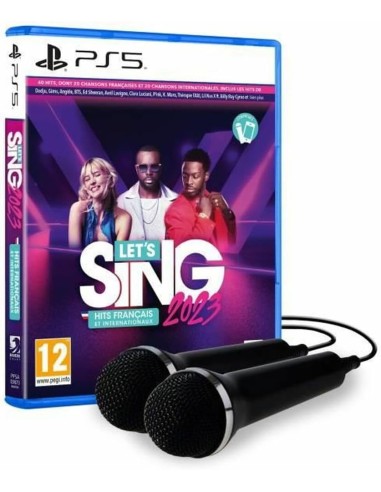 Let's Sing 2023 + 2 Micros Edition Bundle PS5