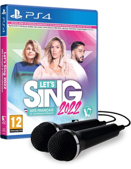 Let’s Sing 2022 avec 2 Microphones PS4