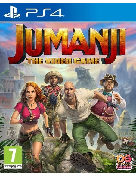 Jumanji the vidéo game PS4