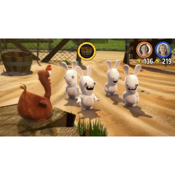 Les Lapins Crétins Invasion - la série télé interactive PS4