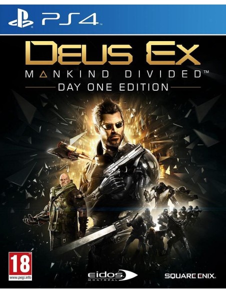 Deus Ex Mankind Divided Day One Edition PS4