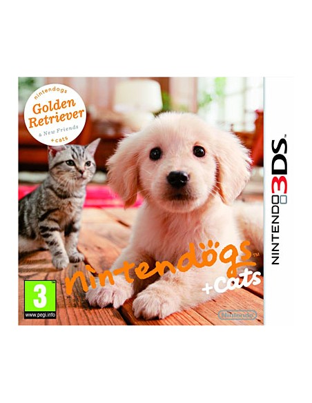 Nintendogs + cats Golden Retriever & ses nouveaux amis Nintendo 3DS