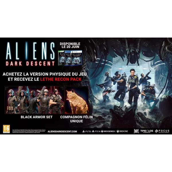 Aliens : Dark Descent PS5