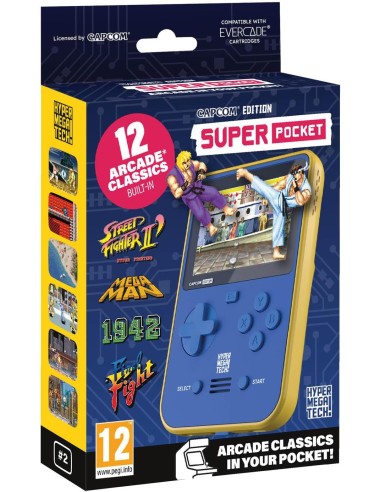 Console portable Evercade Capcom Edition Super Pocket