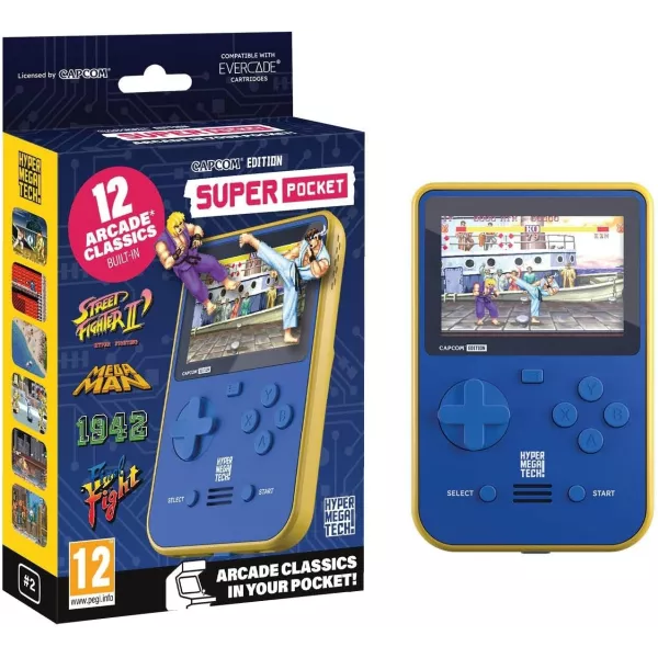 Console Portable Evercade Capcom Edition Super Pocket