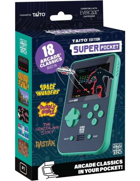 Console Portable Evercade Taito Edition Super Pocket