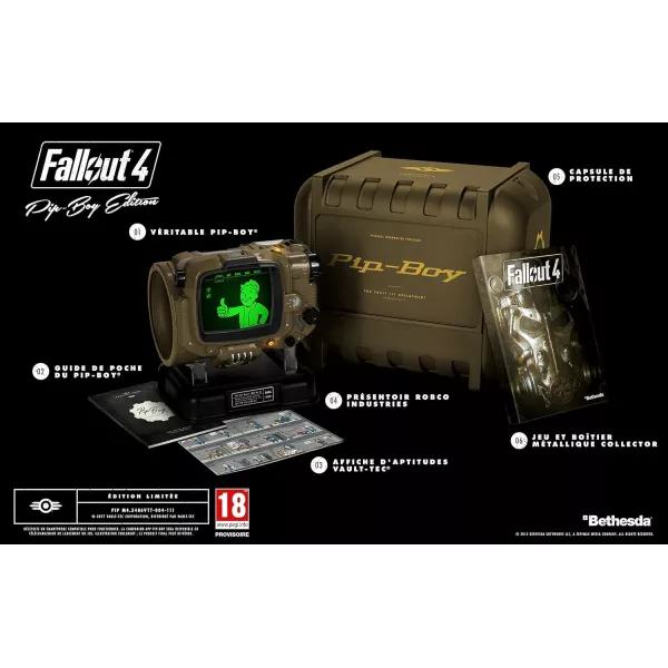 Fallout 4 Edition collector Pip Boy PS4