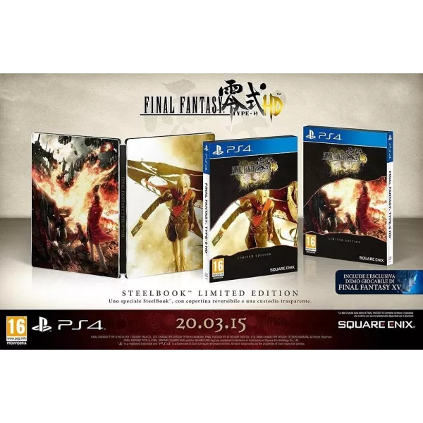 Final Fantasy Type 0 HD - édition limitée PS4