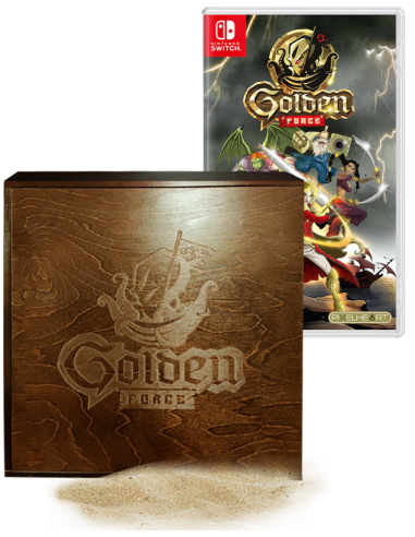 Golden Force Mercenary Edition Collector Nintendo Switch