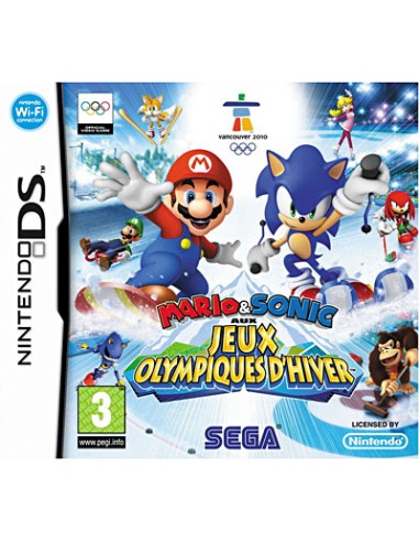 Mario & Sonic aux Jeux Olympiques d'hiver de Vancouver 2010 Nintendo DS